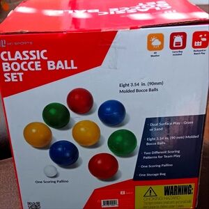 Classic bocce ball set